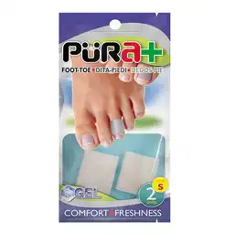 Pura+ Protectores para Dedos del Pie en Gel Talla S