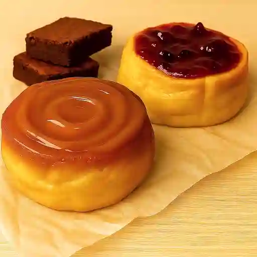 Combo pareja 2 tartas + 2 brownies