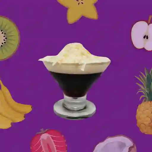 Gelatina con Crema y Queso