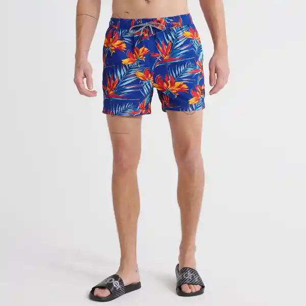 Superdry Short de Baño 5S Super Beach Volley Swm Talla M