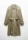 Abrigo Parka Dorian Khaki Talla S Hombre Mango