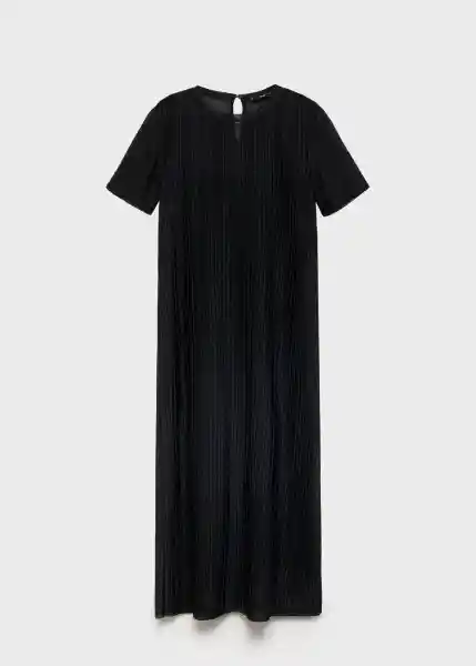 Vestido Xcarlis Negro Talla M Mujer Mango