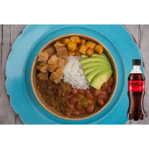 Combo Bowl Paisa + Coca Cola Sin Azúcar 400 ml
