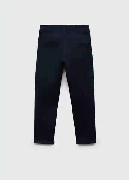 Pantalón Piccolo Navy Talla 07 Niños Mango