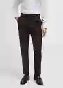 Pantalón Venecia Marron Talla 48 Hombre Mango