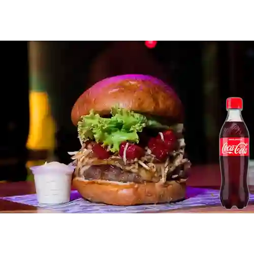 Combo Hamburguesa Bendecida +Cocacola Orig 400ml