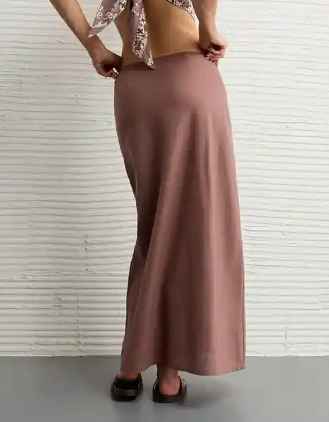 Falda Mujer Café Talla: X-SMALL 5208182 American Eagle
