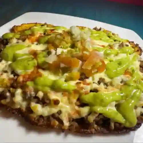 Patacón Gratinado de Carne