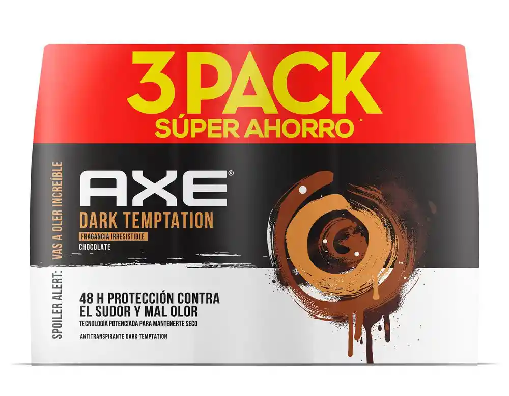 Axe Desodorante Dark Temptation Chocolate en Aerosol