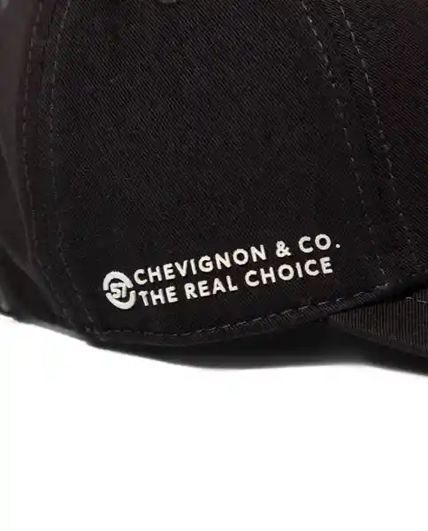 Gorra Vintage Den Negro Sombrio Ultraoscuro S Chevignon