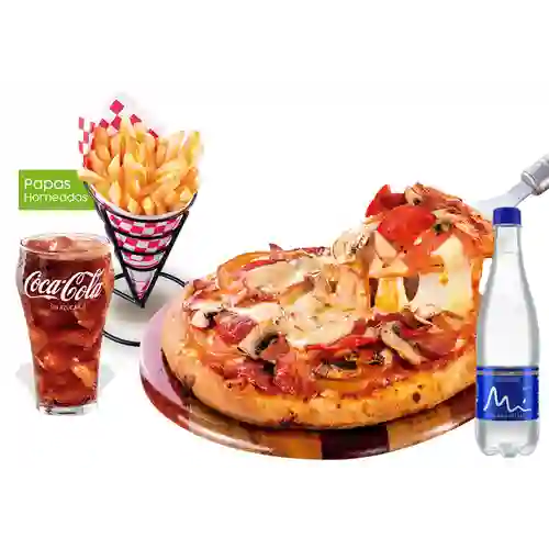 Combo Personal Premium + Manantial Sin Gas 600ML