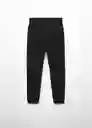 Pantalón Francia5 Niños Negro Talla 10 Mango