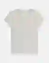 Camiseta Mujer Gris Talla: X-SMALL 9979006 American Eagle