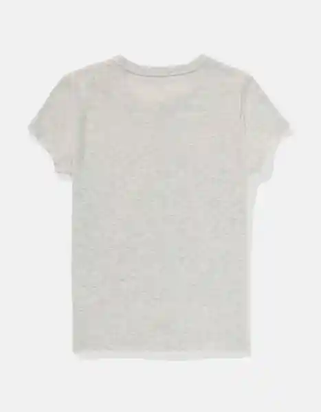 Camiseta Mujer Gris Talla: X-SMALL 9979006 American Eagle