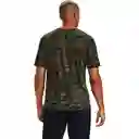 Under Armour Camiseta Manga Corta Over Hombre Verde T LG