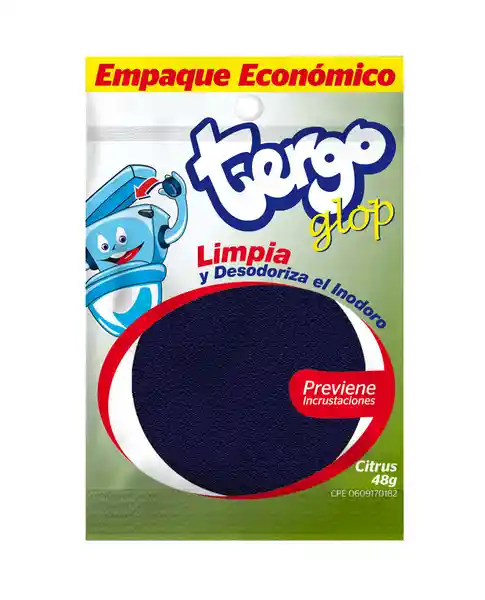 Tergo Pastilla Tanque Glop Surtido