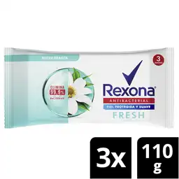 Rexona Pack de Jabón Antibacterial Fresh 