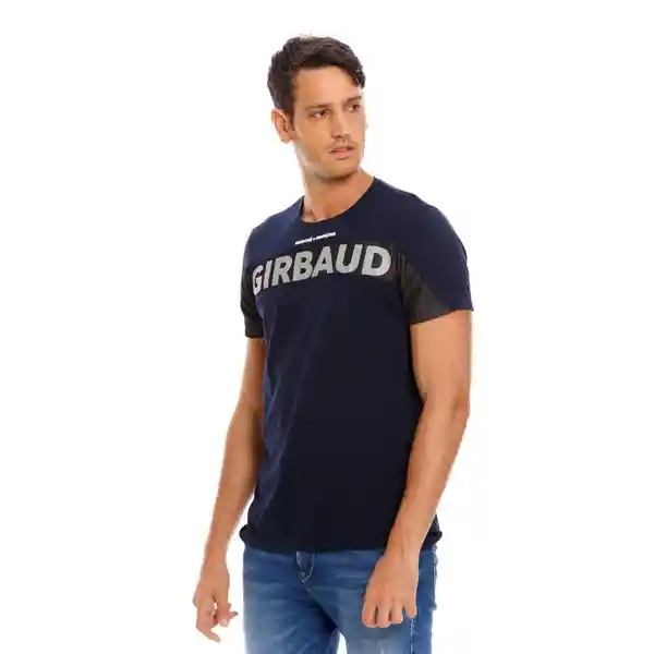 Marithé Francois Girbaud Camiseta Logo Azul Talla XS