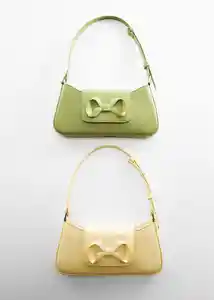 Bolso P Laila Amarillo Pastel Mujer Mango