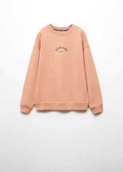 Sudadera Overland Albaricoque Talla 12 Niños Mango