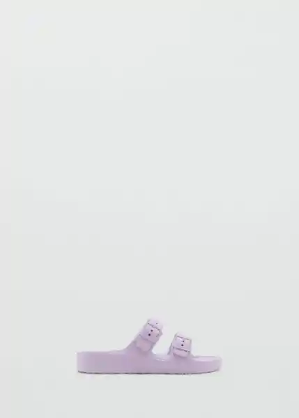 Chancla Pau Malva Talla 37 Niñas Mango