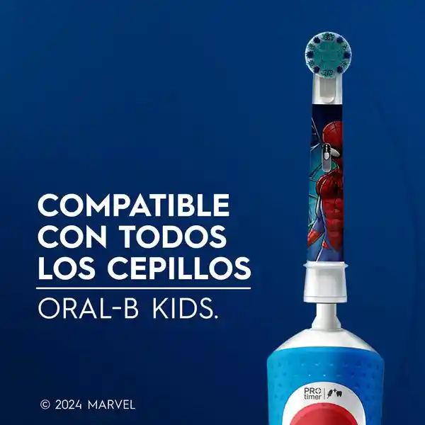 Repuesto Para Cepillo Eléctrico Oral-B Marvel Spider-Man 2 Und