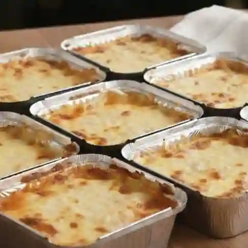 10 Lasagnas personales bolognesa