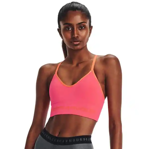 Under Armour Top Seamless Low Mujer T Rosado SM 1373870-683