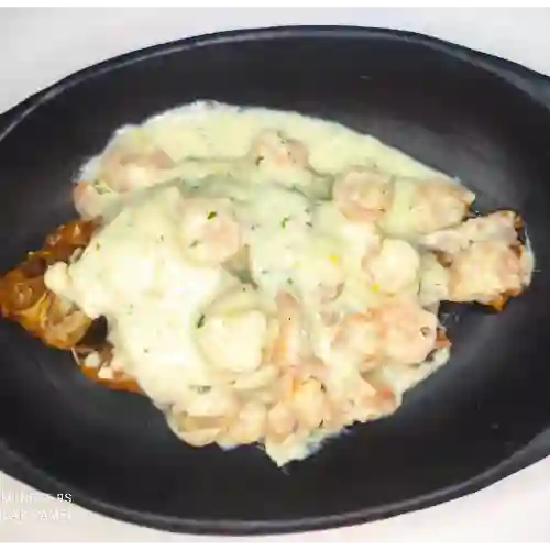 Mojarra Salsa de Camarones