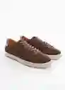 Zapatos Deportiva Metrosue Marrón Talla 39 Hombre Mango