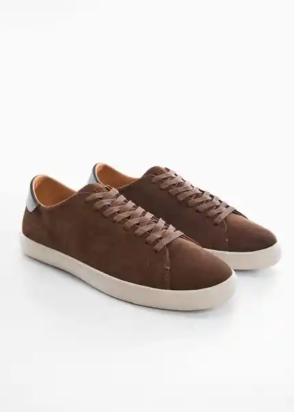 Zapatos Deportiva Metrosue Marrón Talla 39 Hombre Mango