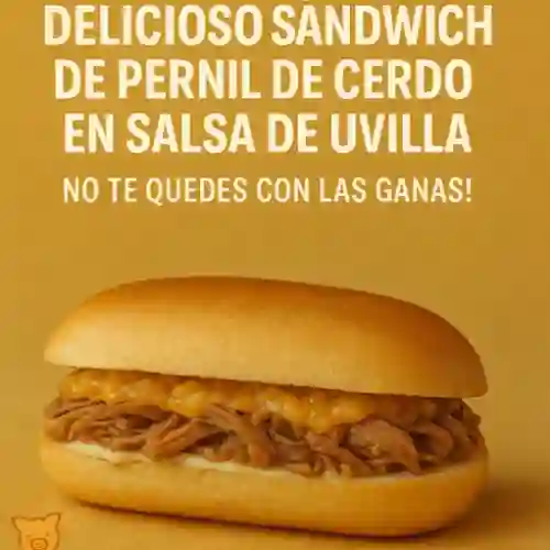 Mini Sandwich de Pernil de Cerdo