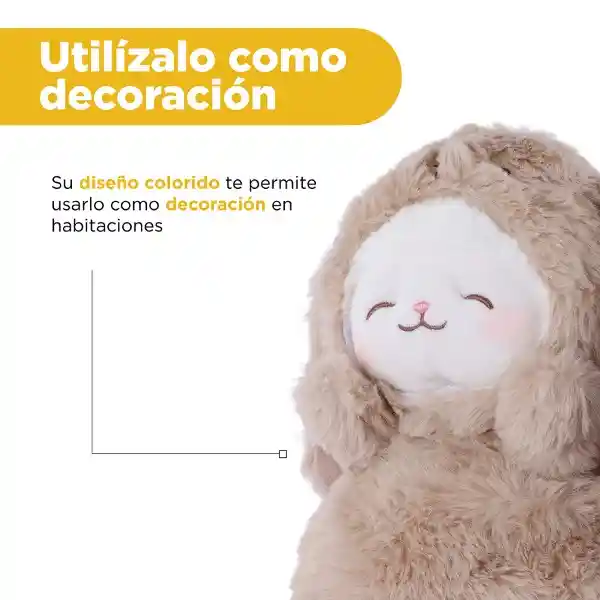 Peluche Lamb Baa Con Disfraz de Conejito 10In Mini Family Miniso