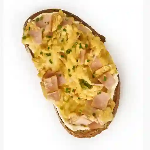Ham and cheese toast