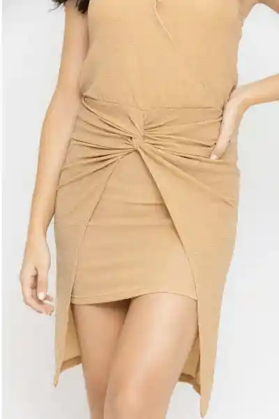 Vestido Palermo Color Beige Medio Talla XL Ragged