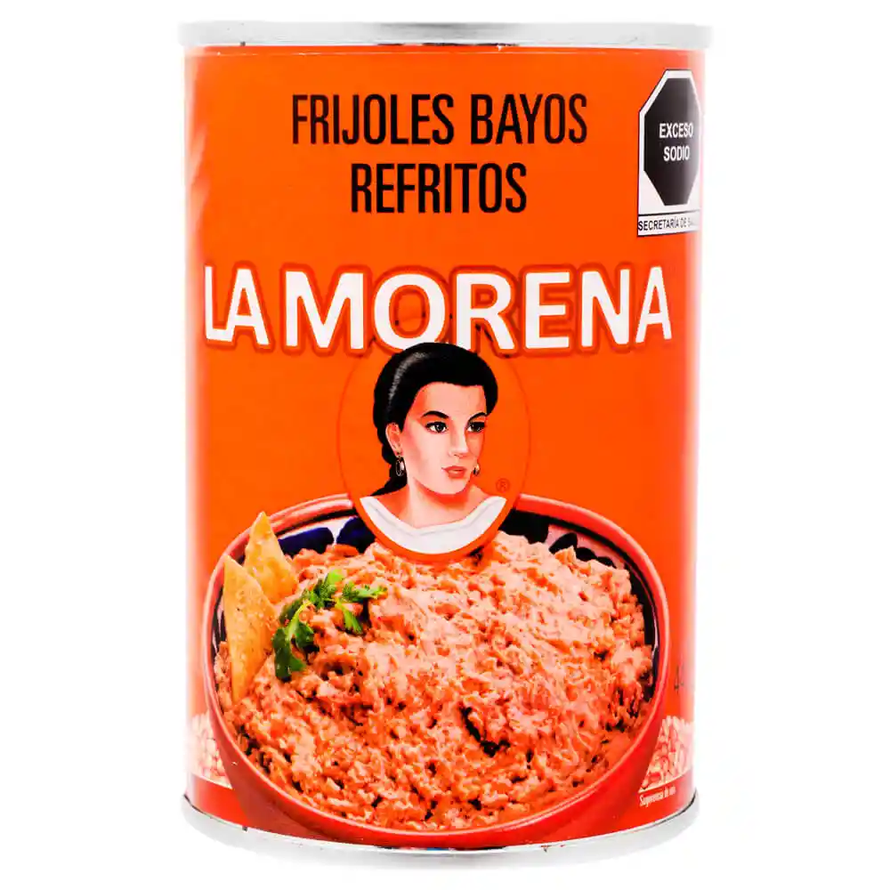 La Morena Frijoles Bayos Refritos