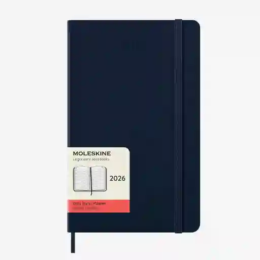 Moleskine Agenda Diaria Azul Grande Sc 2026