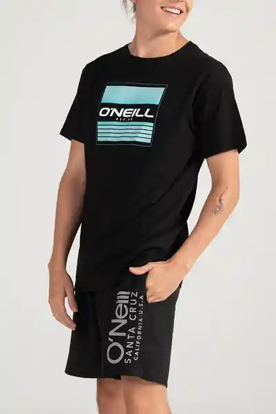 ONeill Camiseta Slim Fit Falir Masculino Negro L