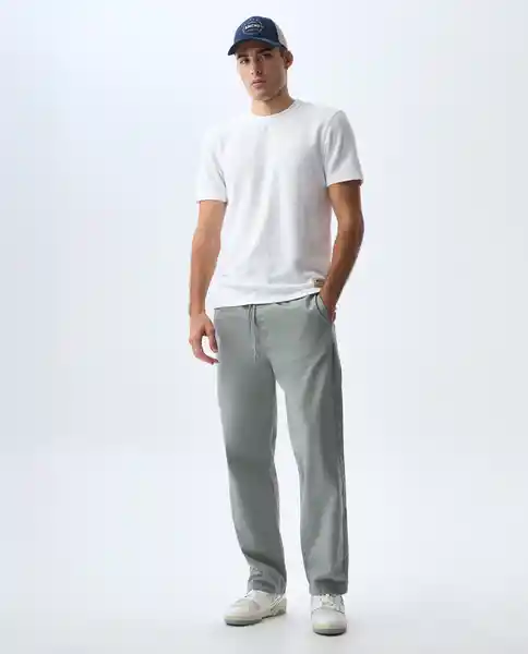 Pantalón Hombre Gris Talla 36 831G000_GRI174402 Americanino