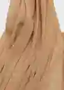 Vestido Rama Nude Talla S Mujer Mango