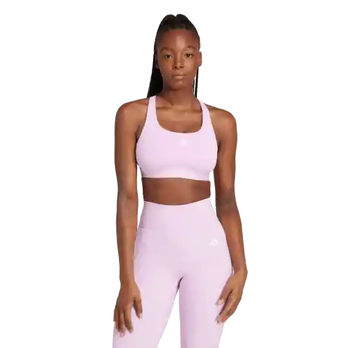 Adidas Top Pwrct Light Support Mujer Morado Talla M