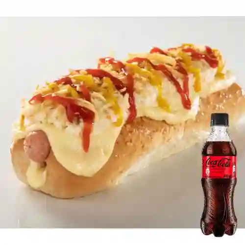 Ppequeño ( c/ queso)+cocacola s/az400ml