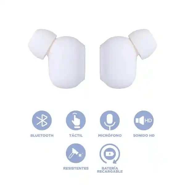 Audífonos Tws Beige R99 Miniso