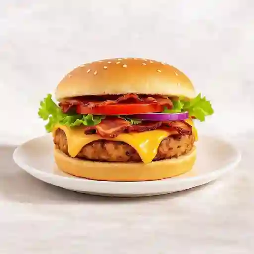 Hamburguesa de Pollo Especial