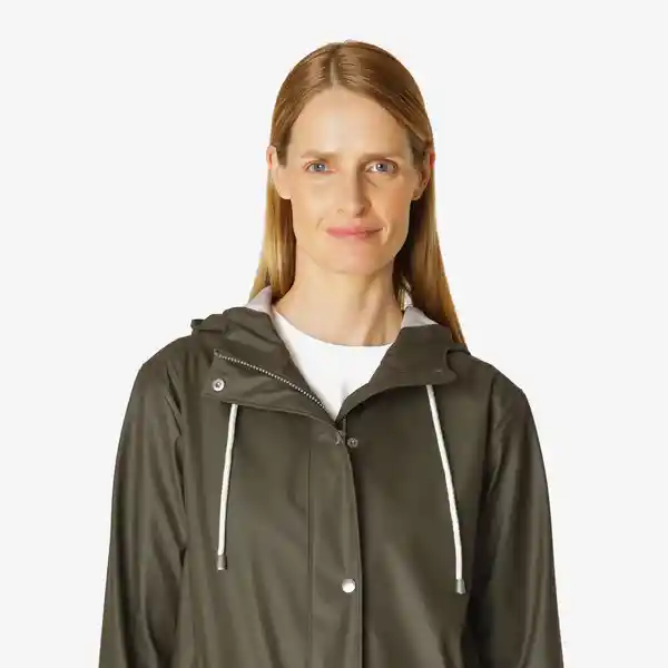 Ilse Jacobsen Chaqueta Impermeable Army 38