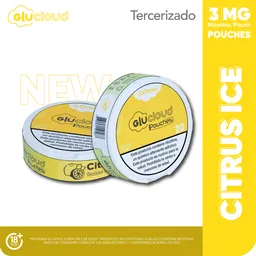 Glucloud Pouches Citrus Ice 3 mg