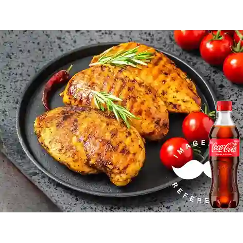 Combo Pechuga Asada + Coca Cola Original 400ml
