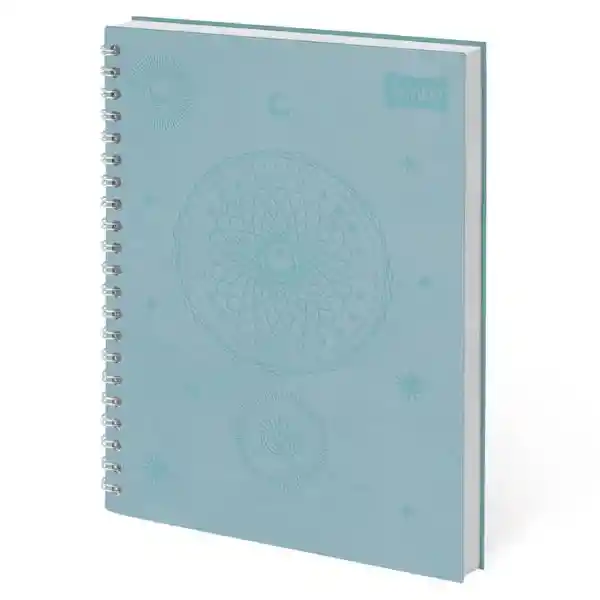 Scribe Cuaderno Argollado 105 Cuero Femenino 80 Hojas