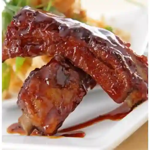 Costillitas de Cerdo Ahumadas a la Bbq