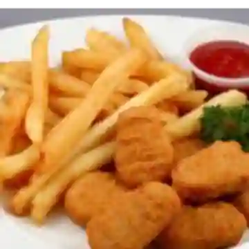 Nuggets de Pollo y Papas